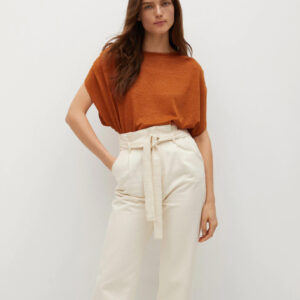 Sweater with ruffle detail