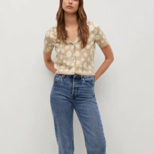 Sweater with ruffle detail